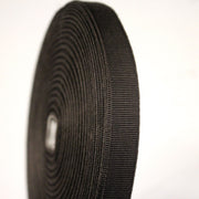 Ruban gros grain marron chocolat 14mm - Galette de 50 mètres - Fabrication française - tissuspipi.com