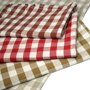 Tissu coton VICHY RUSTIQUE grands carreaux 25mm : nombreuses couleurs tendance ! - tissuspipi.com