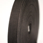 Ruban gros grain marron chocolat 14mm - Galette de 50 mètres - Fabrication française - tissuspipi.com