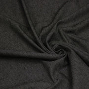 Tissu DENIM toile sergé noir, coton bio et coton recyclé - Matières recyclées - tissuspipi.com