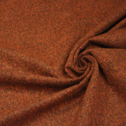 Tissu lainage faux-uni rouille - Fabrication italienne - tissuspipi.com