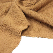 Tissu sherpa mouton : écru uni, vert, gris, camel... - OEKO - TEX - tissuspipi.com
