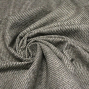Tissu lainage faux - uni gris, vert kaki & blanc cassé, fin Pied de Poule - tissuspipi.com