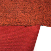 Tissu lainage faux-uni rouille - Fabrication italienne - tissuspipi.com