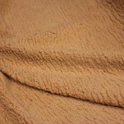 Tissu sherpa mouton : écru uni, vert, gris, camel... - OEKO - TEX - tissuspipi.com