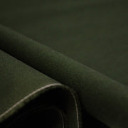 Tissu Gabardine fine 100% coton vert kaki - Fabrication française - tissuspipi.com