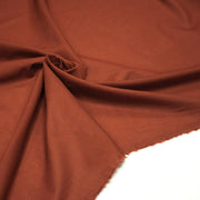 Tissu voile de coton rouille - COLLECTION TÉNÉRÉ - tissuspipi.com