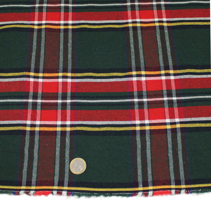 Tissu coton TARTAN EPAIS 100% COTON : 4 couleurs disponibles ! De magnifiques tartans pour vous - tissuspipi.com
