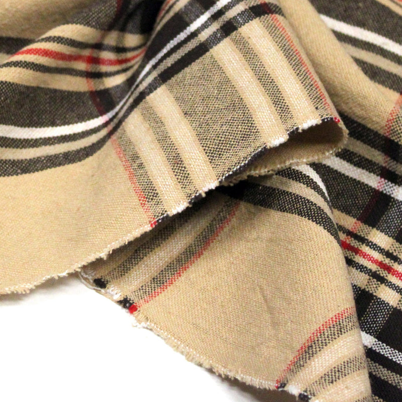 Tissu coton TARTAN EPAIS 100% COTON : 4 couleurs disponibles ! De magnifiques tartans pour vous - tissuspipi.com