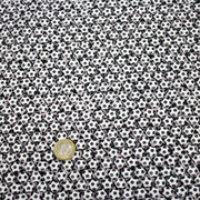 Tissu cotonnade enfant – Les ballons de foot - tissuspipi.com