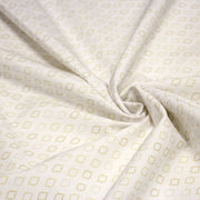Tissu cotonnade enfant, les losanges en triangle ocres et écrus - OEKO - TEX STANDARD 100 - tissuspipi.com
