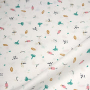 Tissu cotonnade enfant, la libellule et les fleurs - OEKO - TEX STANDARD 100 - tissuspipi.com