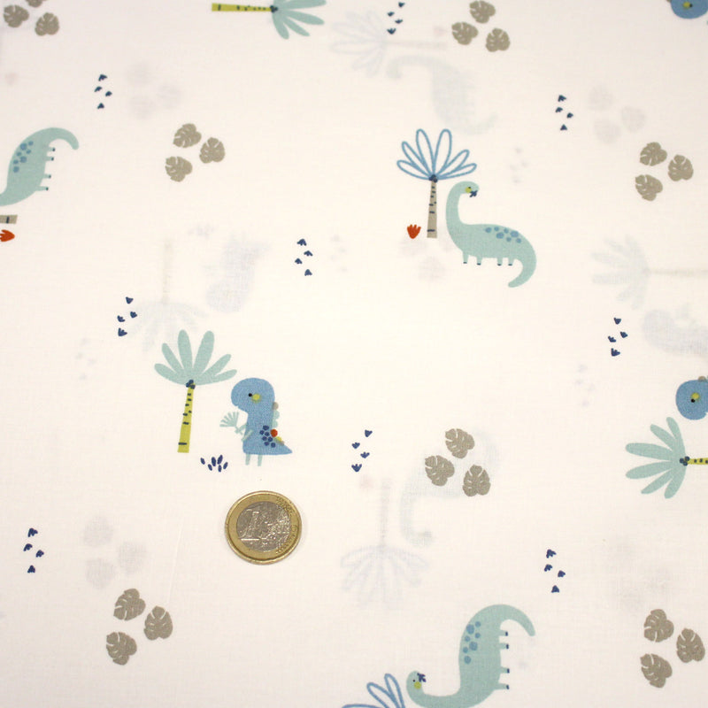 Tissu cotonnade enfant, constellation blanche, lune et étoiles fond vert clair - OEKO - TEX STANDARD 100 (Copie) - tissuspipi.com