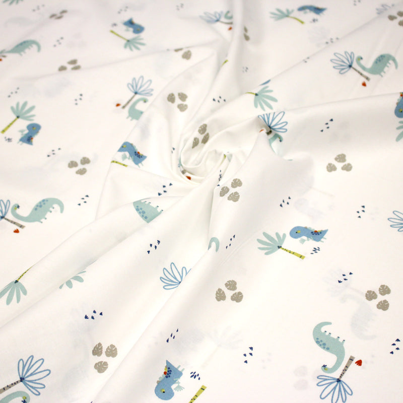 Tissu cotonnade enfant, constellation blanche, lune et étoiles fond vert clair - OEKO - TEX STANDARD 100 (Copie) - tissuspipi.com