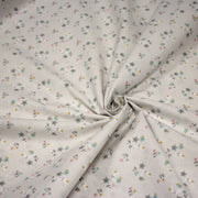 Tissu cotonnade enfant, fines fleurs, lunes et étoiles - OEKO - TEX STANDARD 100 - tissuspipi.com