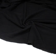 Tissu velours de laine noir uni - Fabrication italienne - tissuspipi.com