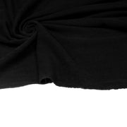 Tissu velours de laine noir uni - Fabrication italienne - tissuspipi.com