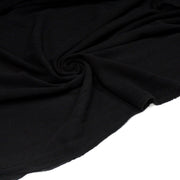 Tissu velours de laine noir uni - Fabrication italienne - tissuspipi.com