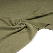Tissu lainage vert kaki uni - Fabrication italienne - tissuspipi.com