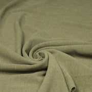 Tissu lainage vert kaki uni - Fabrication italienne - tissuspipi.com