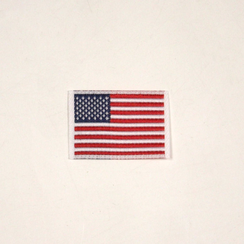 Écusson brodé à coudre drapeau américain Etats - Unis - Fabriqué en France - tissuspipi.com
