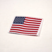 Écusson brodé à coudre drapeau américain Etats - Unis - Fabriqué en France - tissuspipi.com