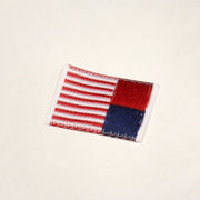 Écusson brodé à coudre drapeau américain Etats - Unis - Fabriqué en France - tissuspipi.com