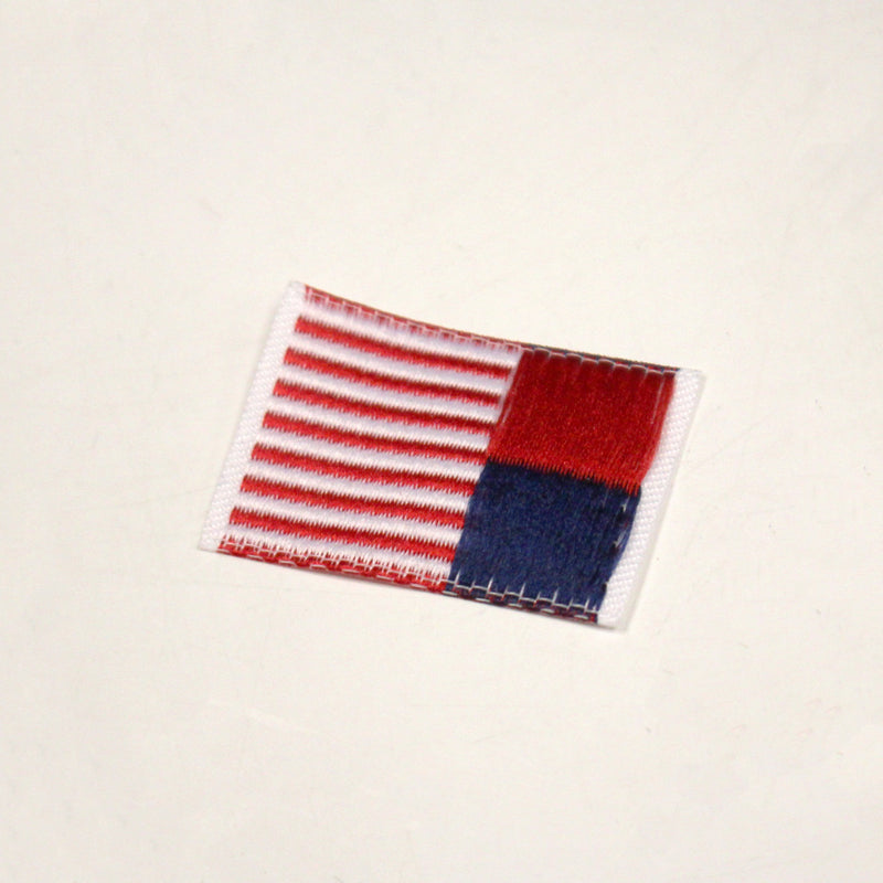 Écusson brodé à coudre drapeau américain Etats - Unis - Fabriqué en France - tissuspipi.com