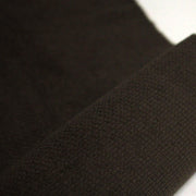 Tissu velours côtelés élasthanne marron chocolat, rayures diagonales - tissuspipi.com