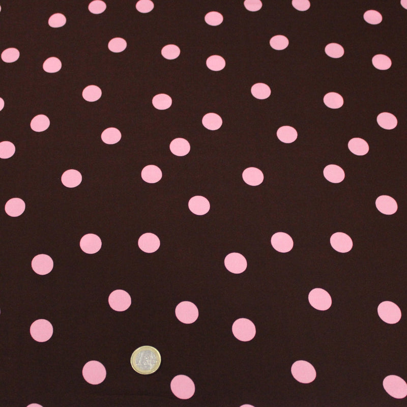 Tissu Viscose fluide à pois : nombreuses couleurs – STANDARD 100 OEKO-TEX - tissuspipi.com