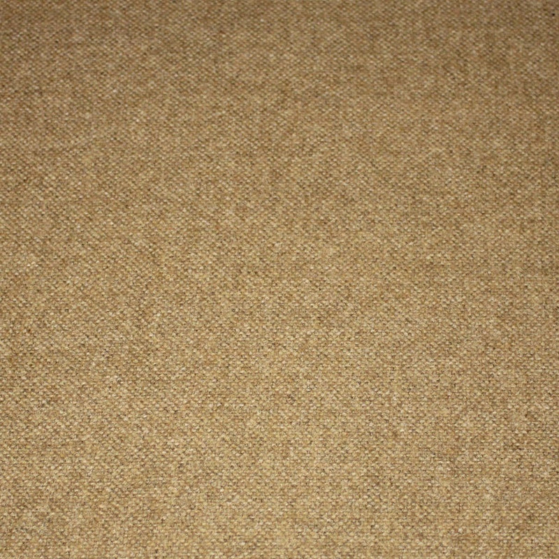 Tissu lainage tweed ocre faux - uni - Fabrication française - tissuspipi.com