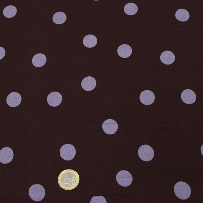 Tissu Viscose fluide à pois : nombreuses couleurs – STANDARD 100 OEKO-TEX - tissuspipi.com