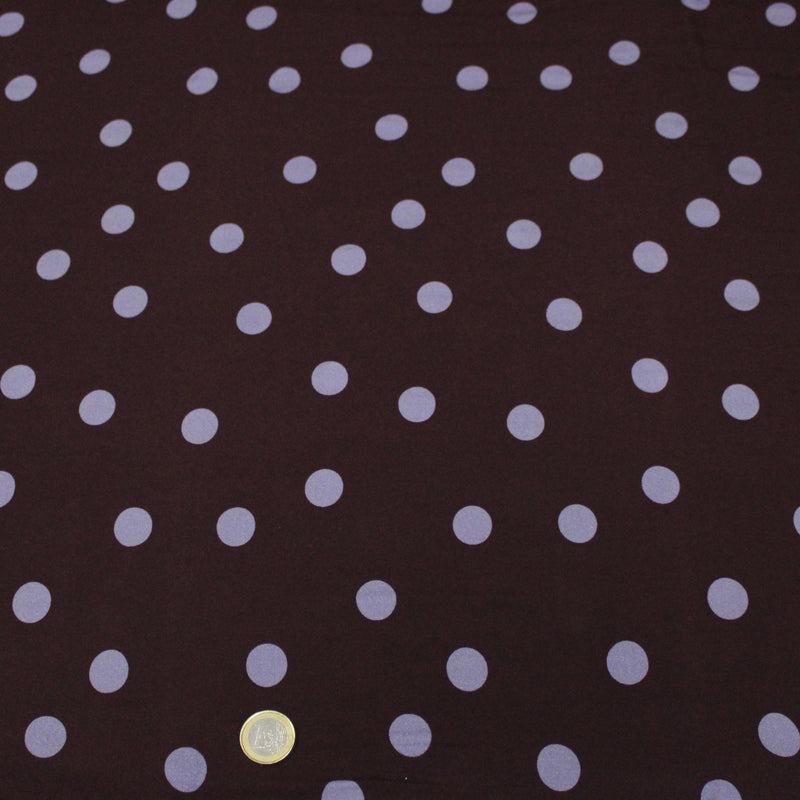 Tissu Viscose fluide à pois : nombreuses couleurs – STANDARD 100 OEKO-TEX - tissuspipi.com