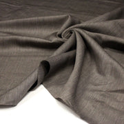 Tissu lin couleur naturel taupe - tissuspipi.com