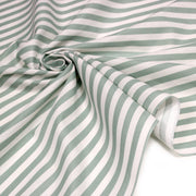 Tissu cotonnade rayée 1cm : trois couleurs au choix : Bleu / Vert sauge / Ocre - STANDARD 100 OEKO-TEX - tissuspipi.com