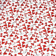 Tissu cotonnade motif japonais poissons koï origami rouge - OEKO - TEX - tissuspipi.com