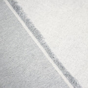 Tissu DENIM toile sergé gris blanc coton bio et coton recyclé - tissuspipi.com