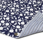 Tissu matelassé coton indien, motif traditionnel floral : nombreuses couleurs et fleuris au choix! - tissuspipi.com