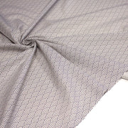 Tissu cotonnade motif japonais SEIGAIHA : écru/bleu et bleu/écru - COLLECTION JAPON INDIGO - tissuspipi.com