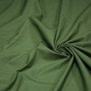 Tissu popeline de coton vert mousse uni - COLLECTION LES BASIQUES - tissuspipi.com