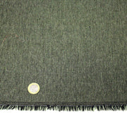 Tissu lainage faux - uni vert amande & noir - Fabrication italienne - tissuspipi.com
