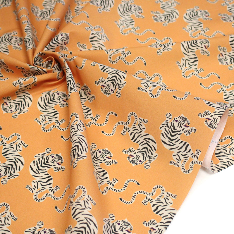 Tissu cotonnade TIGRUS BENGALIS, nombreuses couleurs - OEKO - TEX STANDARD 100 - STUDIO ALBERTUS - tissuspipi.com
