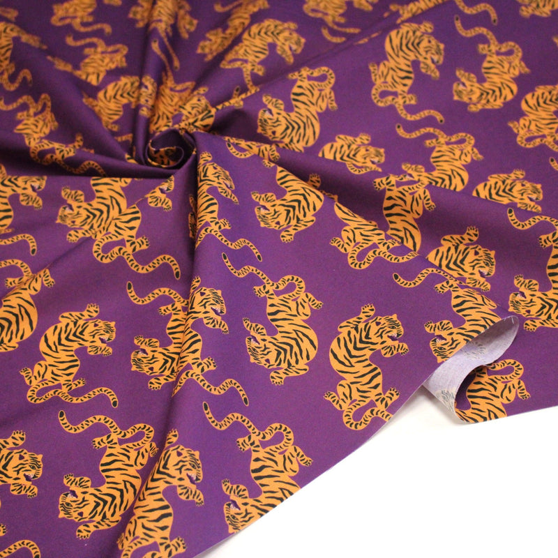 Tissu cotonnade TIGRUS BENGALIS, nombreuses couleurs - OEKO - TEX STANDARD 100 - STUDIO ALBERTUS - tissuspipi.com