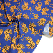 Tissu cotonnade TIGRUS BENGALIS, nombreuses couleurs - OEKO - TEX STANDARD 100 - STUDIO ALBERTUS - tissuspipi.com