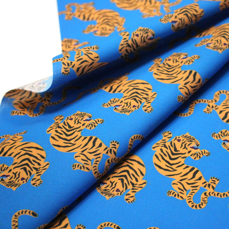 Tissu cotonnade TIGRUS BENGALIS, nombreuses couleurs - OEKO - TEX STANDARD 100 - STUDIO ALBERTUS - tissuspipi.com