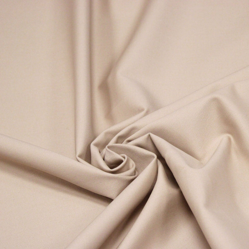 Tissu chino coton élasthanne sable uni - tissuspipi.com