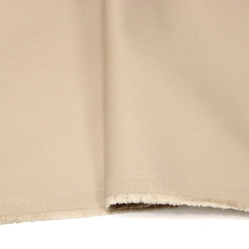 Tissu chino coton élasthanne sable uni - tissuspipi.com