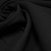 Tissu polylaine tissé chevrons noir - Fabrication française - tissuspipi.com