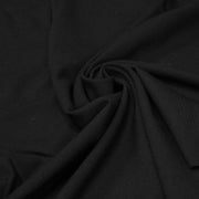 Tissu polylaine tissé chevrons noir - Fabrication française - tissuspipi.com