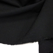 Tissu polylaine tissé chevrons noir - Fabrication française - tissuspipi.com